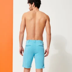 Vilebrequin Men Cotton Printed Bermuda Shorts Micro Flower*Men Bermuda Shorts