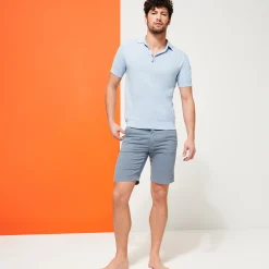 Vilebrequin Men Cotton Printed Bermuda Shorts Micro Flower*Men Bermuda Shorts