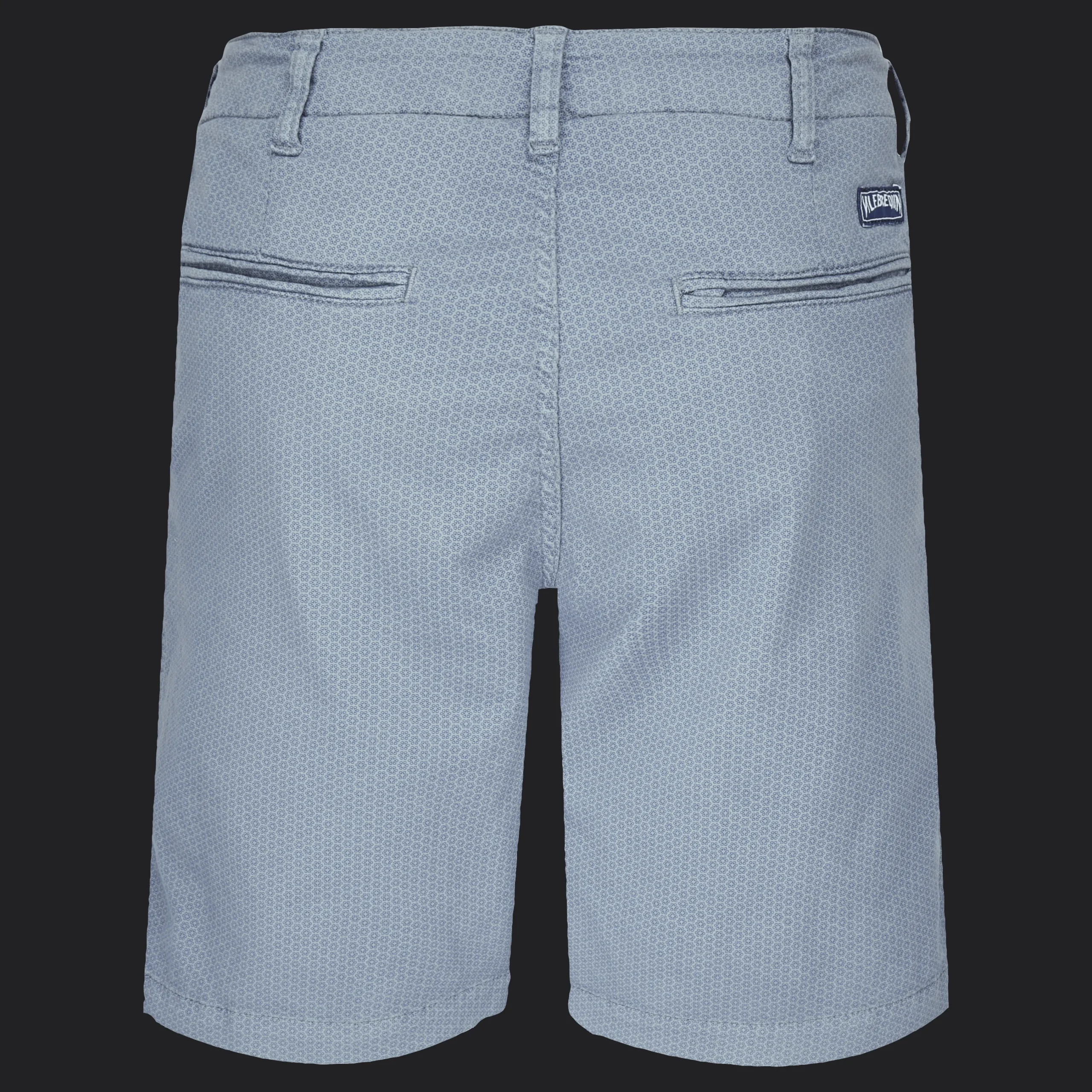 Vilebrequin Men Cotton Printed Bermuda Shorts Micro Flower*Men Bermuda Shorts