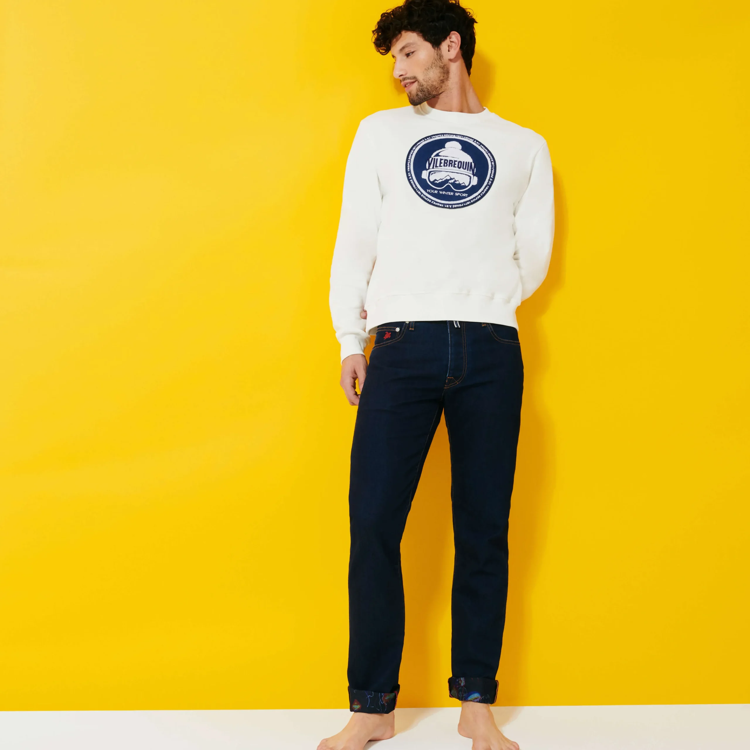 Vilebrequin Men Cotton Pullover Solid*Men Sweatshirts