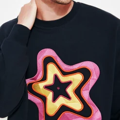 Vilebrequin Men Cotton Sweatshirt Stars Gift*Men Sweatshirts