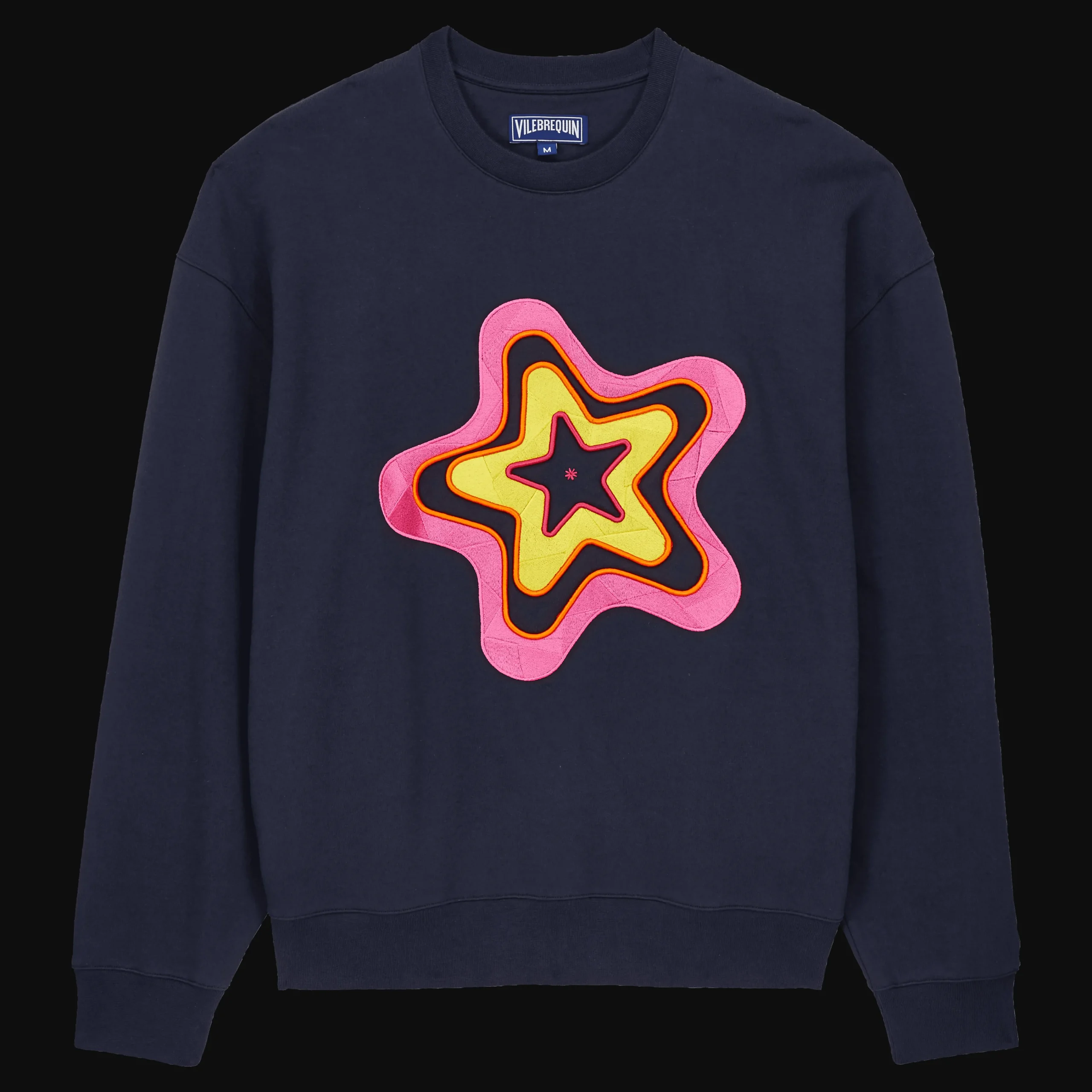 Vilebrequin Men Cotton Sweatshirt Stars Gift*Men Sweatshirts