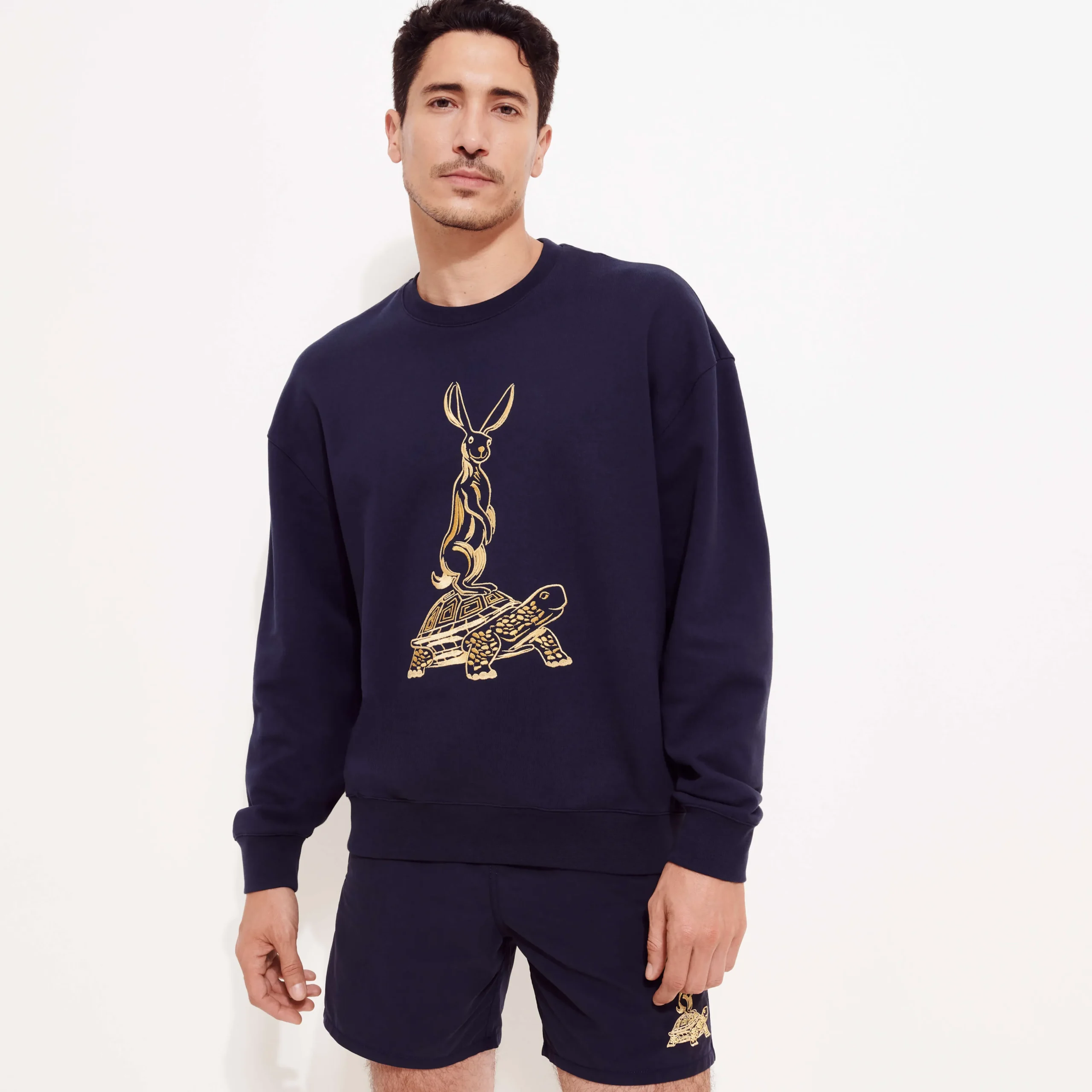 Vilebrequin Men Cotton Sweatshirt The Year Of The Rabbit*Men Sweatshirts