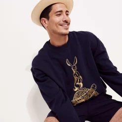 Vilebrequin Men Cotton Sweatshirt The Year Of The Rabbit*Men Sweatshirts