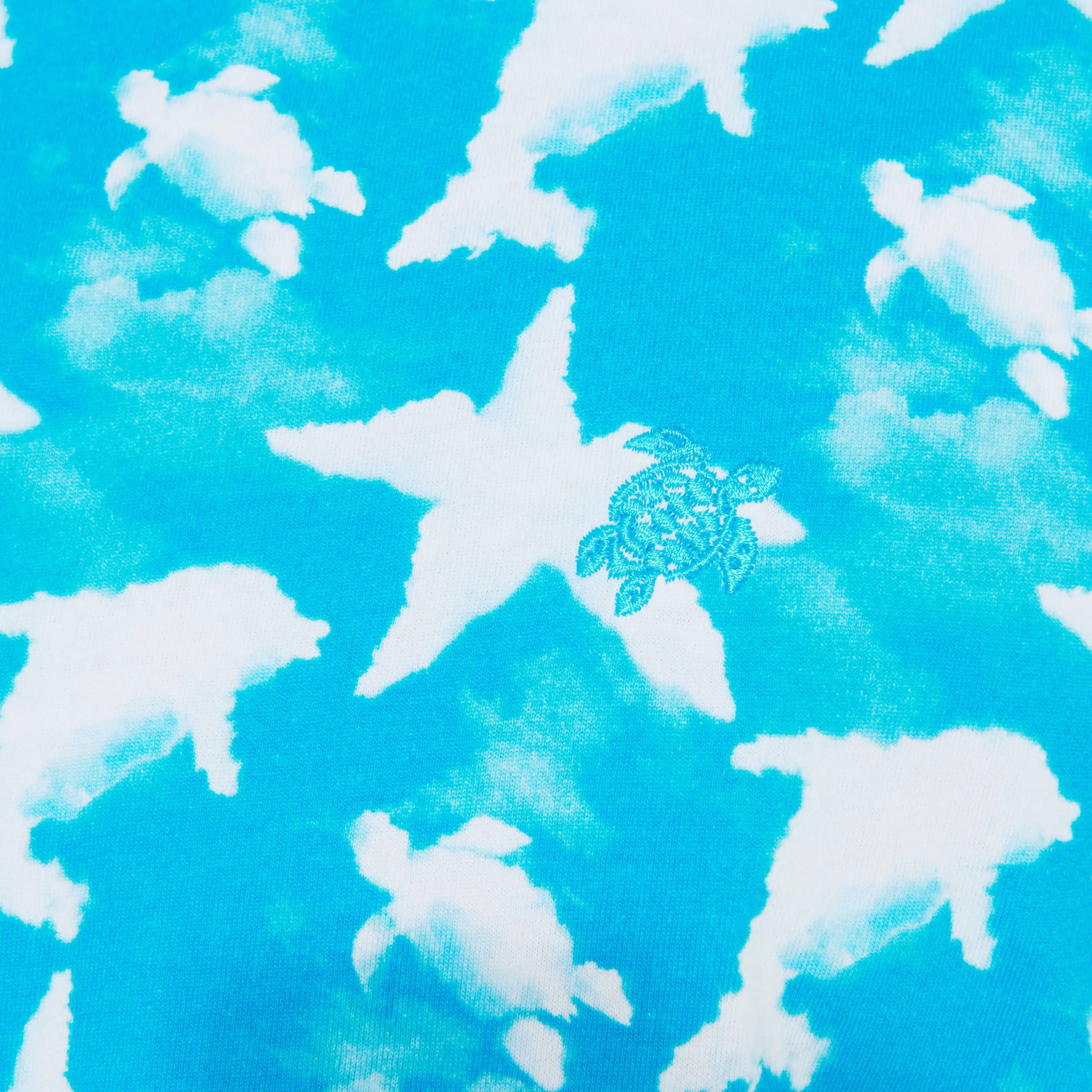 Vilebrequin Men Cotton T-Shirt Clouds*Men T-Shirts