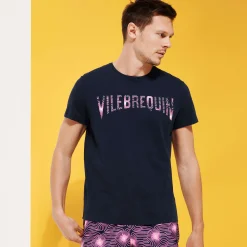 Vilebrequin Men Cotton T-Shirt Hypno Shell*Men T-Shirts