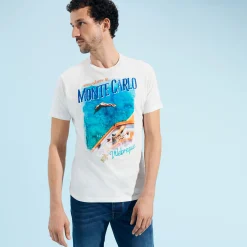 Vilebrequin Men Cotton T-Shirt Monte Carlo*Men T-Shirts