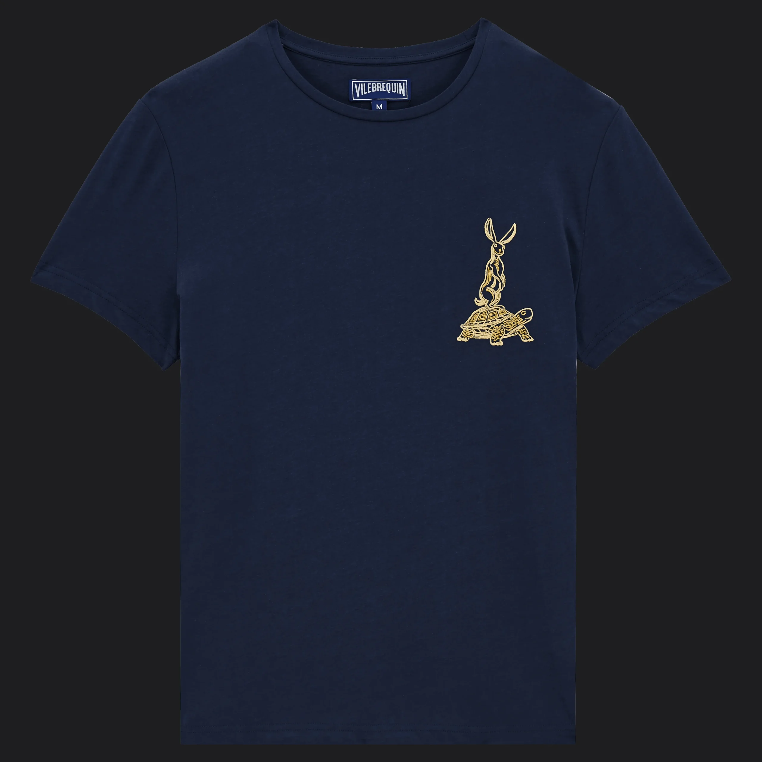 Vilebrequin Men Cotton T-Shirt The Year Of The Rabbit*Men T-Shirts