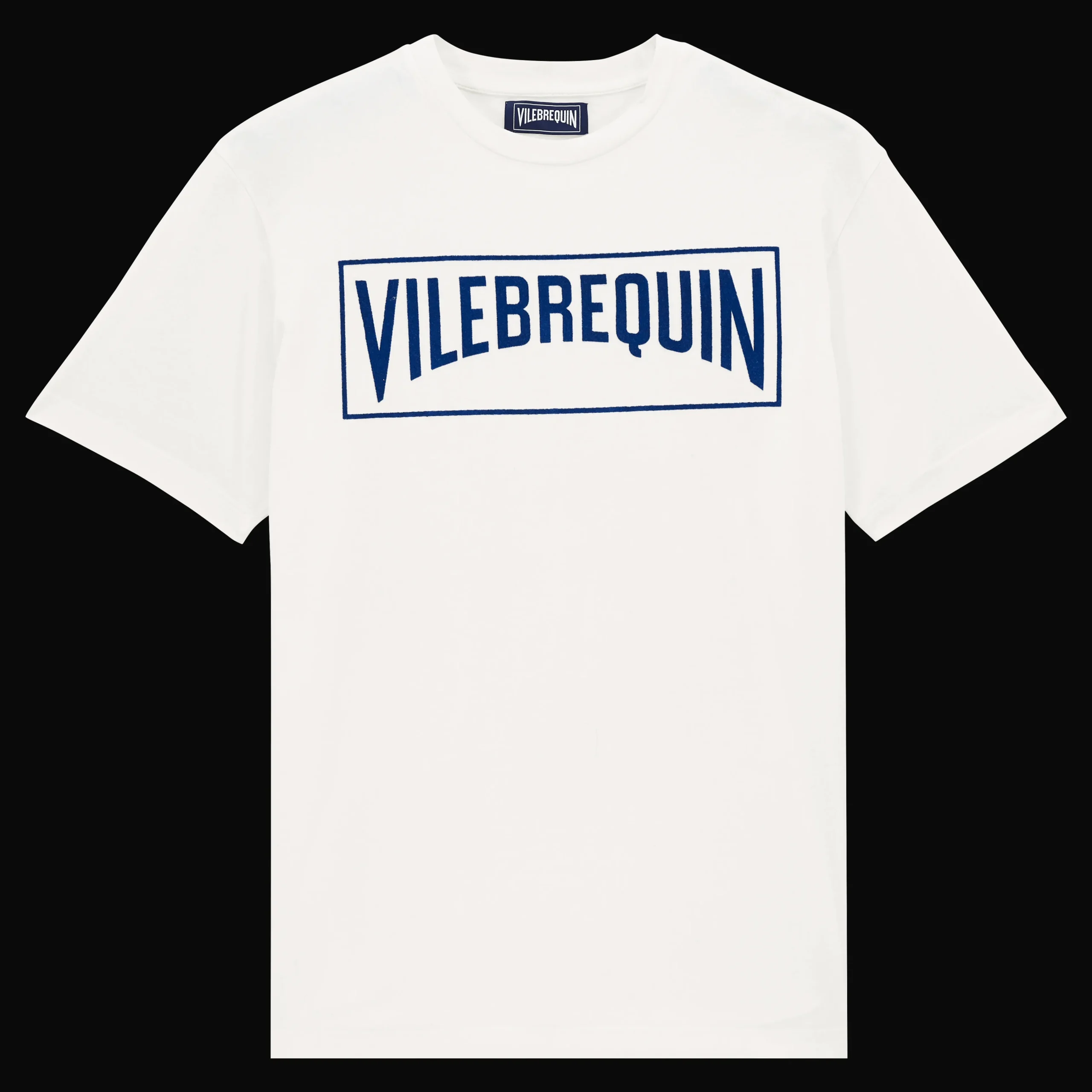 Vilebrequin Men Cotton T-Shirt Logo Flocked*Men T-Shirts