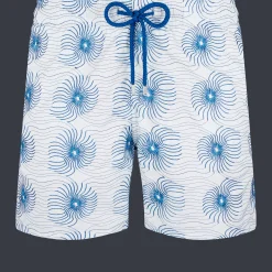 Vilebrequin Men Embroidered Swim Trunks Hypno Shell - Limited Edition*Men The Embroidered