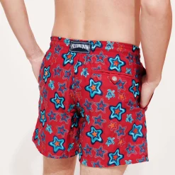 Vilebrequin Men Embroidered Swim Trunks Stars Gift - Limited Edition*Men The Embroidered