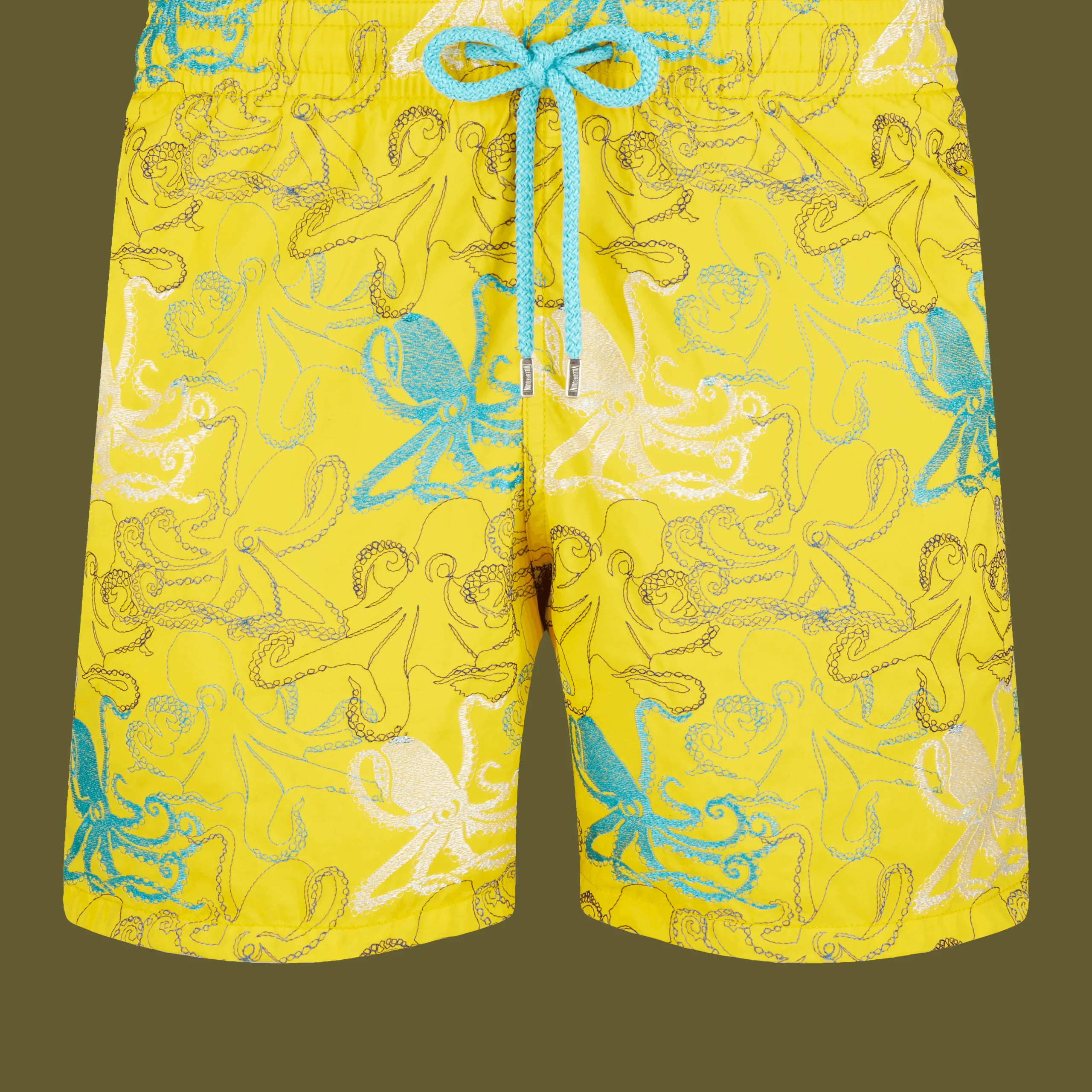 Vilebrequin Men Embroidered Swim Trunks Octopussy - Limited Edition*Men The Embroidered