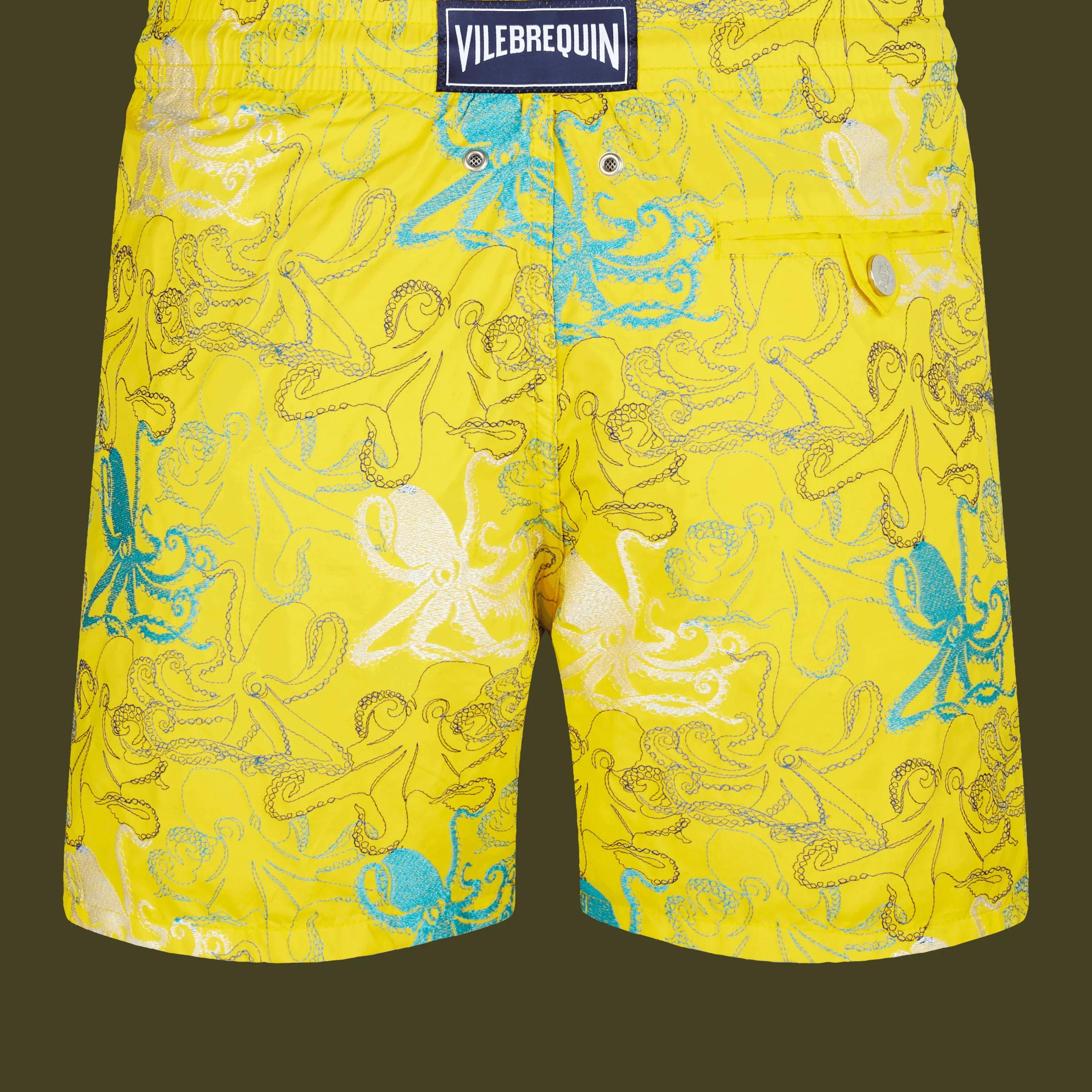 Vilebrequin Men Embroidered Swim Trunks Octopussy - Limited Edition*Men The Embroidered