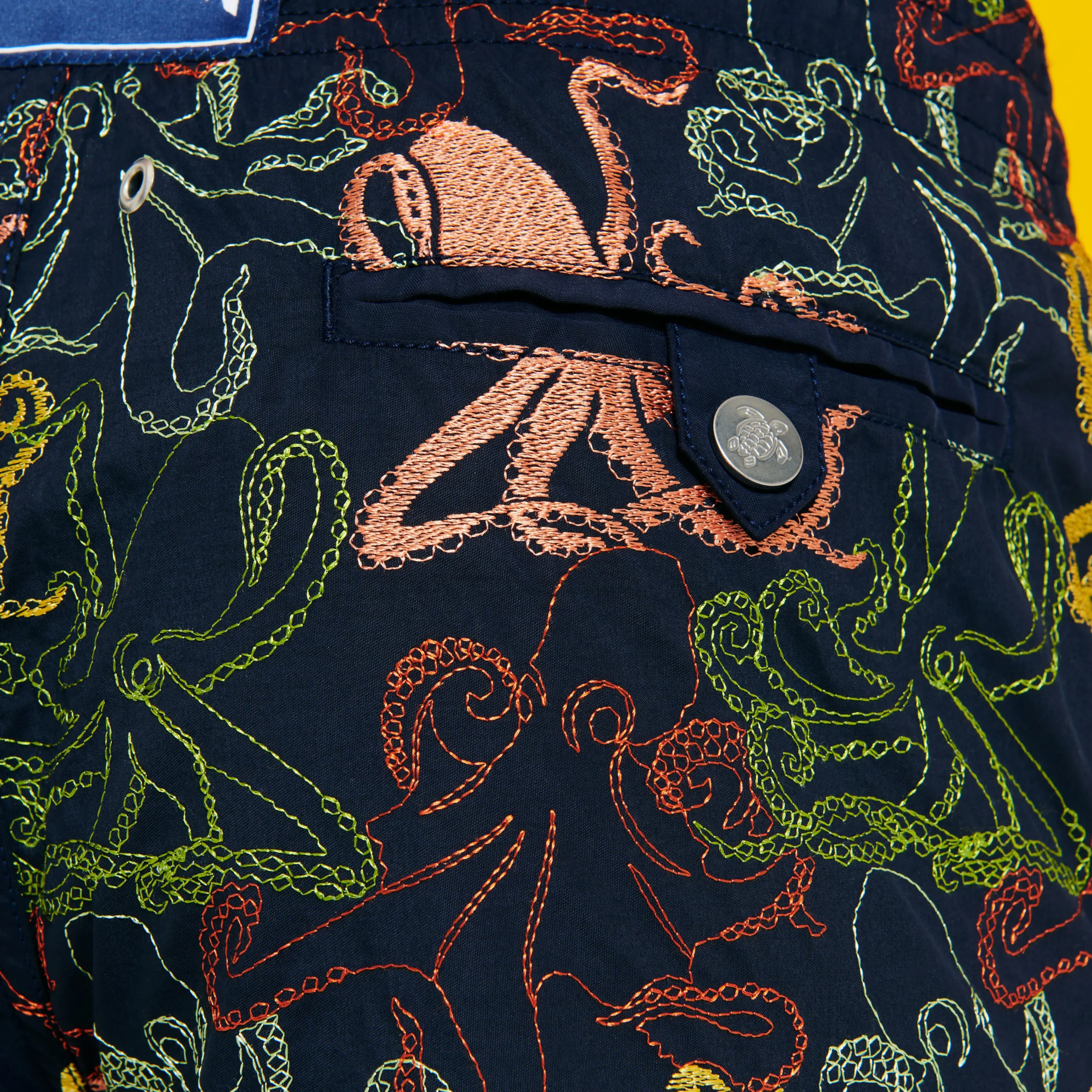 Vilebrequin Men Embroidered Swim Trunks Octopussy - Limited Edition*Men The Embroidered