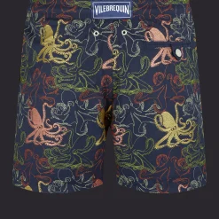 Vilebrequin Men Embroidered Swim Trunks Octopussy - Limited Edition*Men The Embroidered