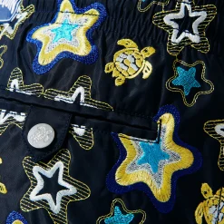 Vilebrequin Men Embroidered Swim Trunks Stars Gift - Limited Edition*Men The Embroidered
