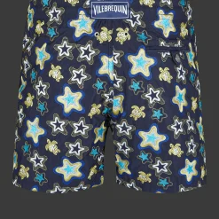 Vilebrequin Men Embroidered Swim Trunks Stars Gift - Limited Edition*Men The Embroidered