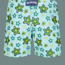 Vilebrequin Men Embroidered Swim Trunks Stars Gift - Limited Edition*Men The Embroidered