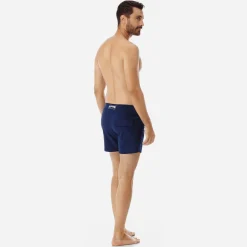 Vilebrequin Men Flat Belt Stretch Swim Trunk Solid*Men The Flat Belt