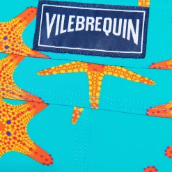 Vilebrequin Men Flat Belt Stretch Swimwear Starfish Dance*Men The Stretch Fabric
