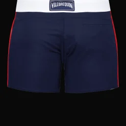 Vilebrequin Men Flat Belt Stretch Swim Trunk Tricolor*Men The Flat Belt