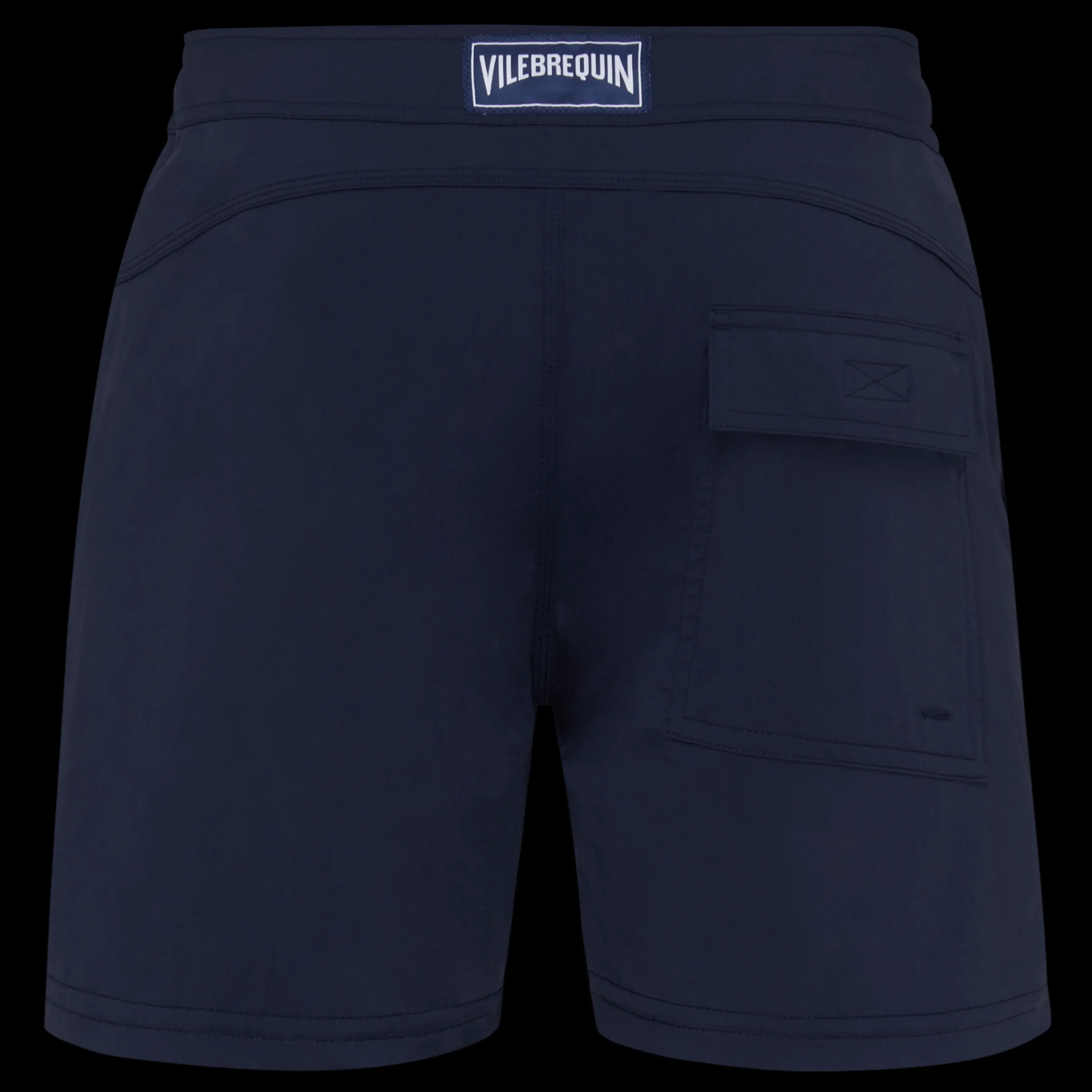 Vilebrequin Men Flat Belt Stretch Swim Trunks Solid*Men The Flat Belt