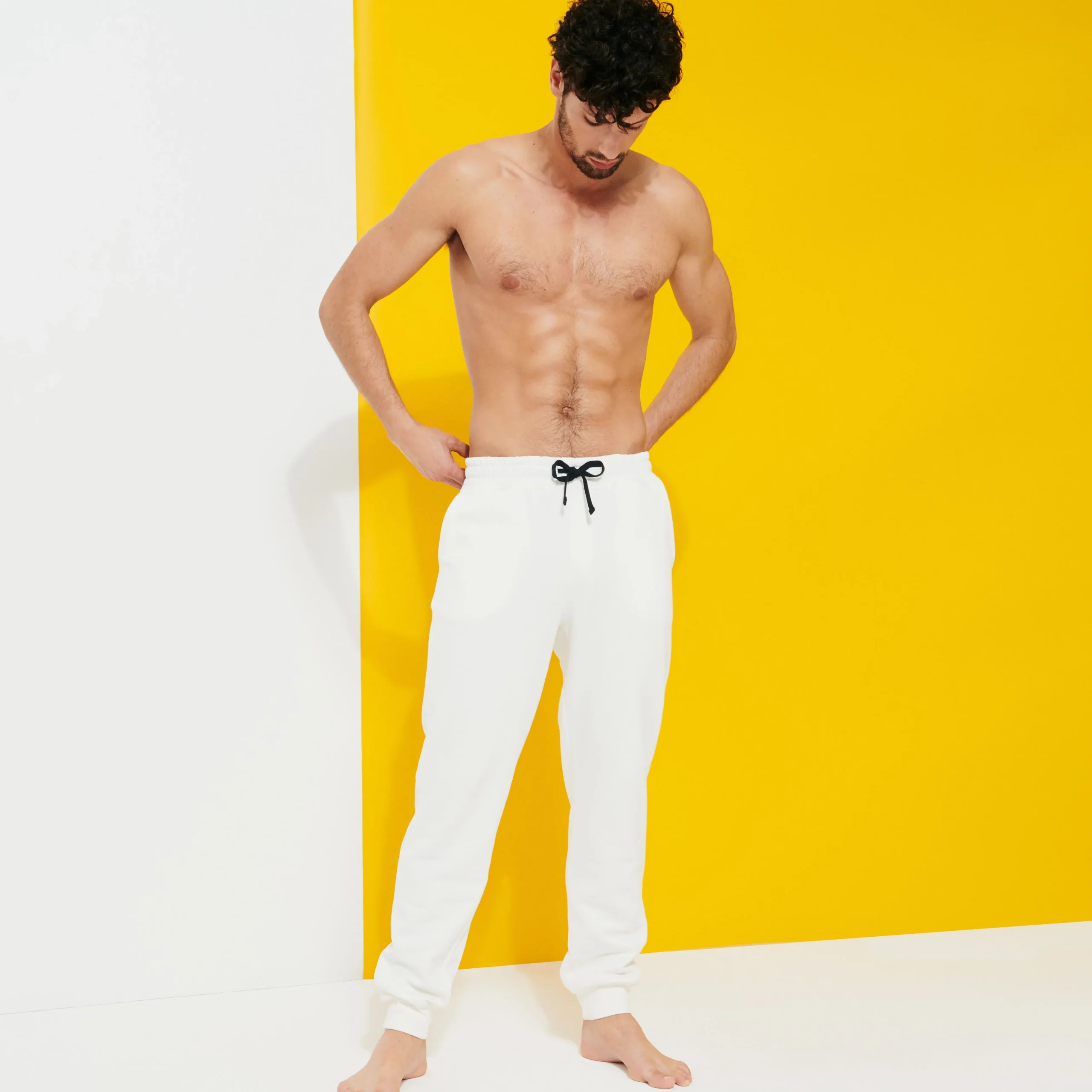 Vilebrequin Men Jogger Cotton Pants Solid*Men Pants