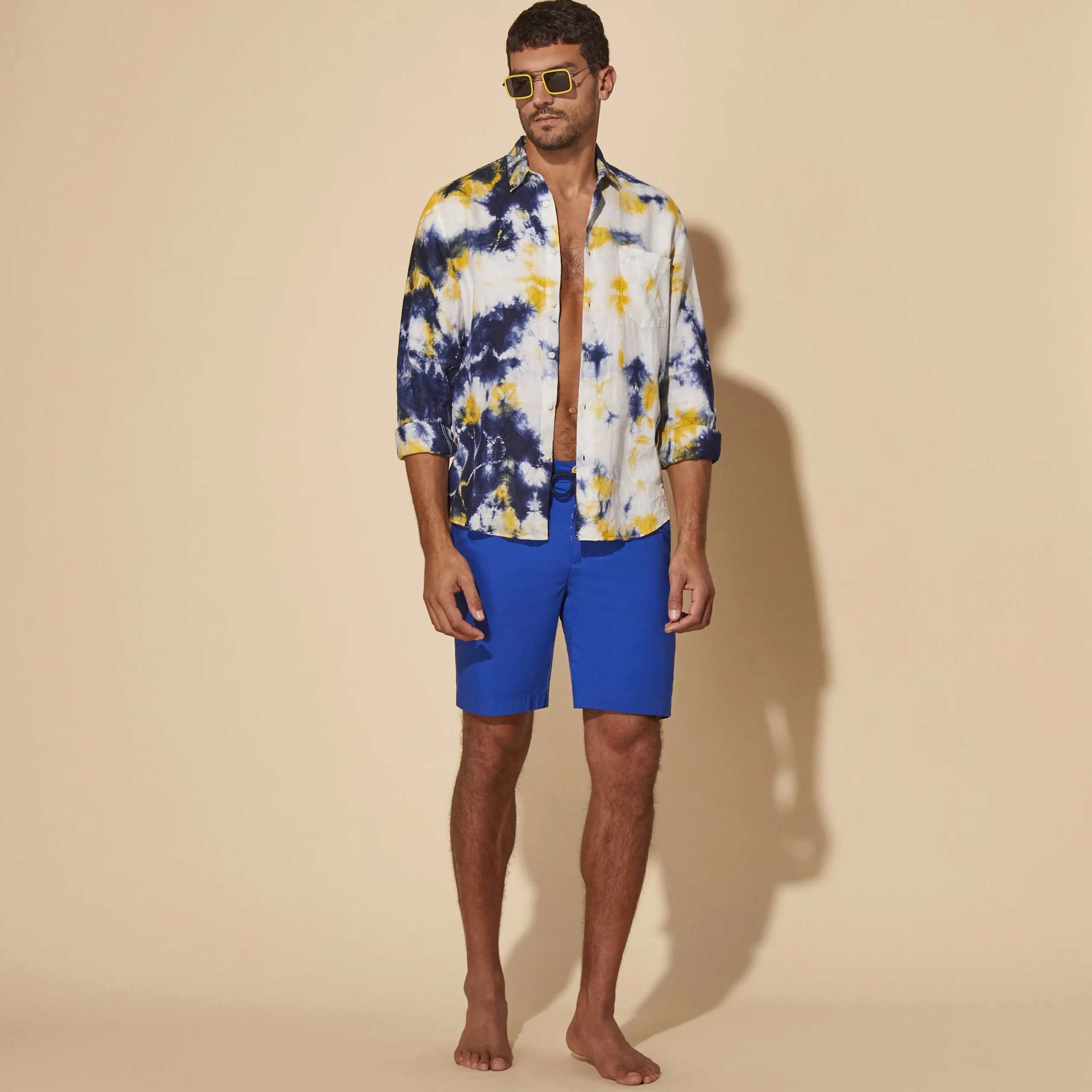 Vilebrequin Men Jogging Gabardine Stretch Bermuda Shorts*Men Bermuda Shorts