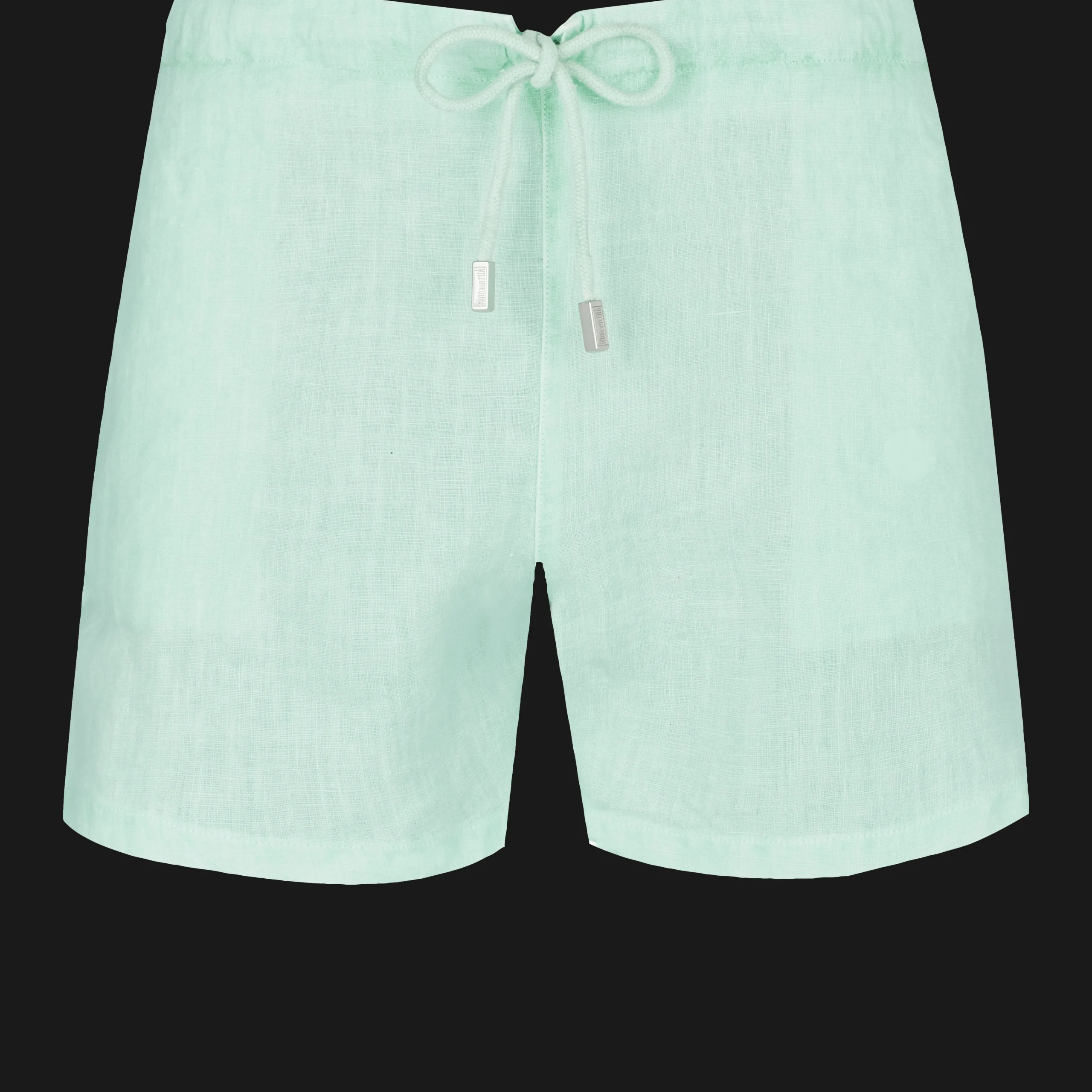 Vilebrequin Men Linen Bermuda Shorts Mineral Dye*Men Bermuda Shorts
