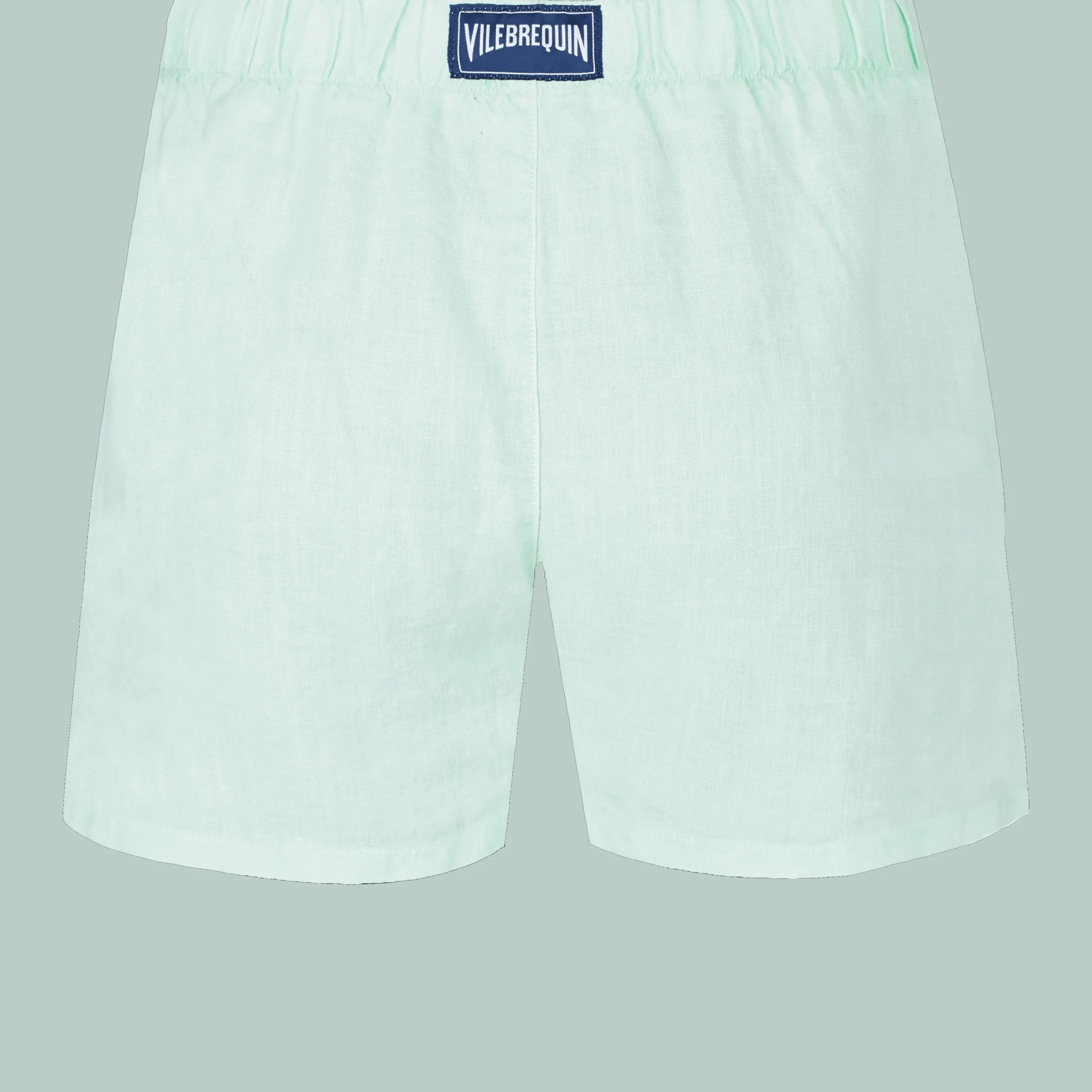 Vilebrequin Men Linen Bermuda Shorts Mineral Dye*Men Bermuda Shorts