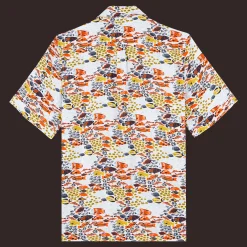 Vilebrequin Men Linen Bowling Shirt Fish Family*Men Shirts