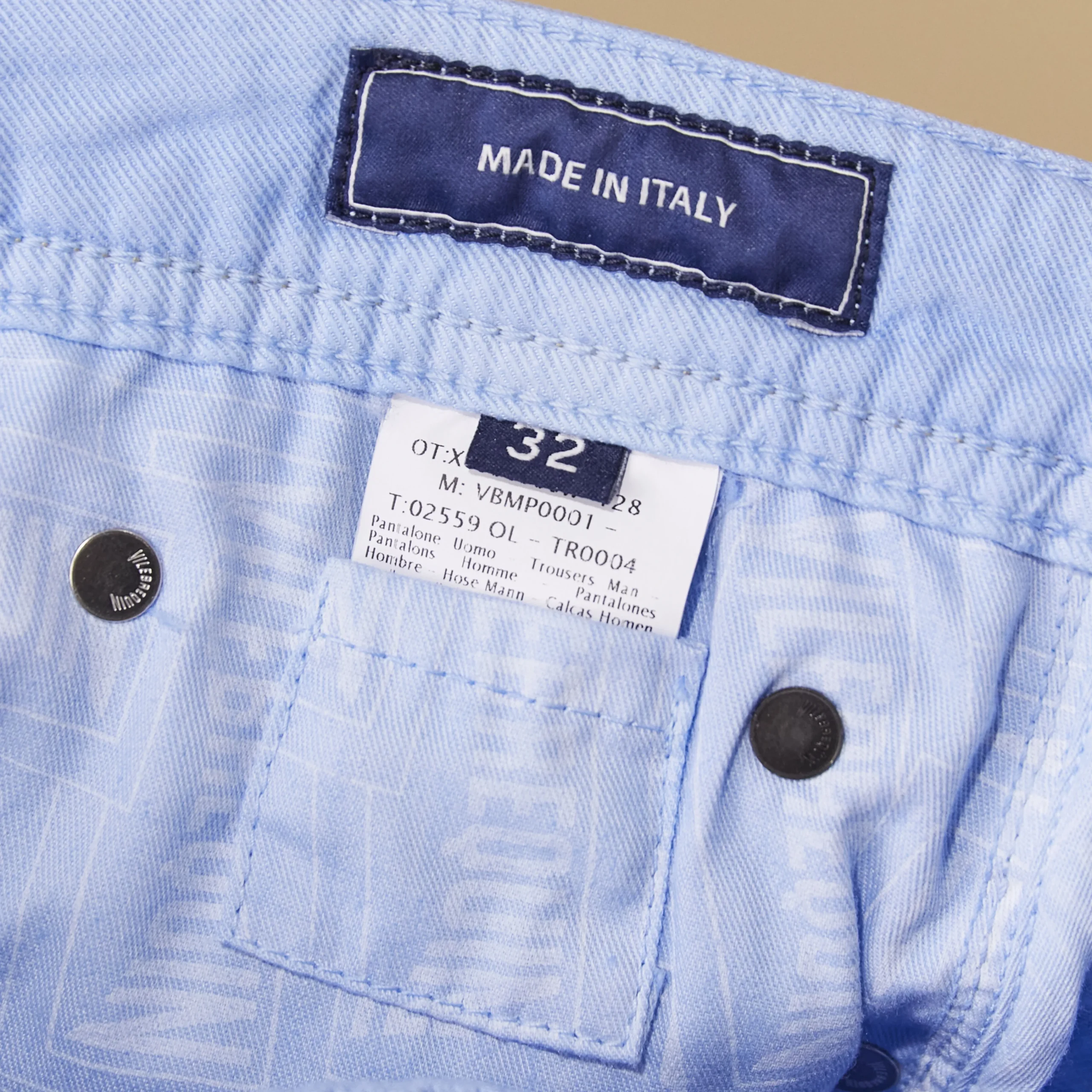 Vilebrequin Men Linen Jeans Drill 5-Pockets Solid*Men Pants