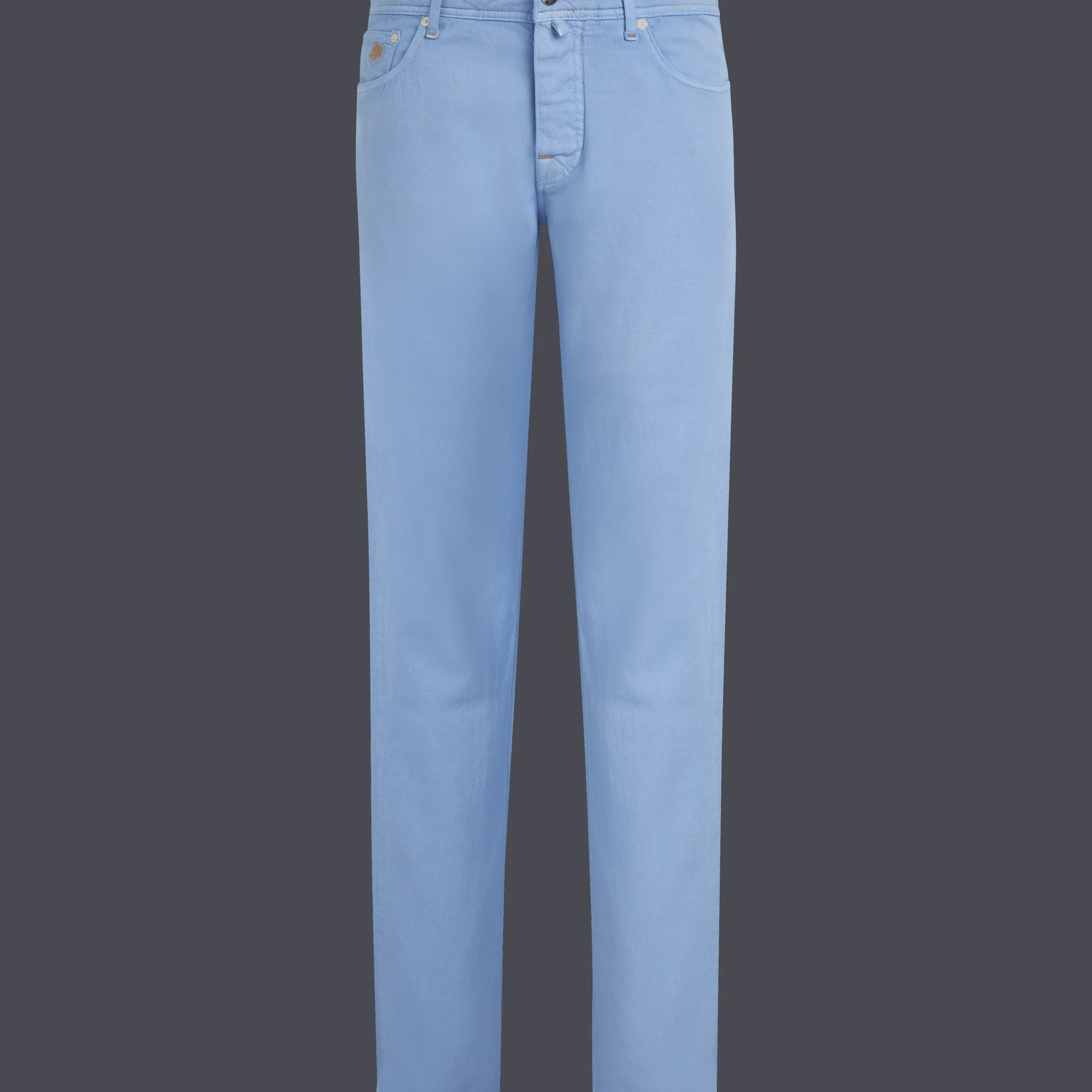 Vilebrequin Men Linen Jeans Drill 5-Pockets Solid*Men Pants