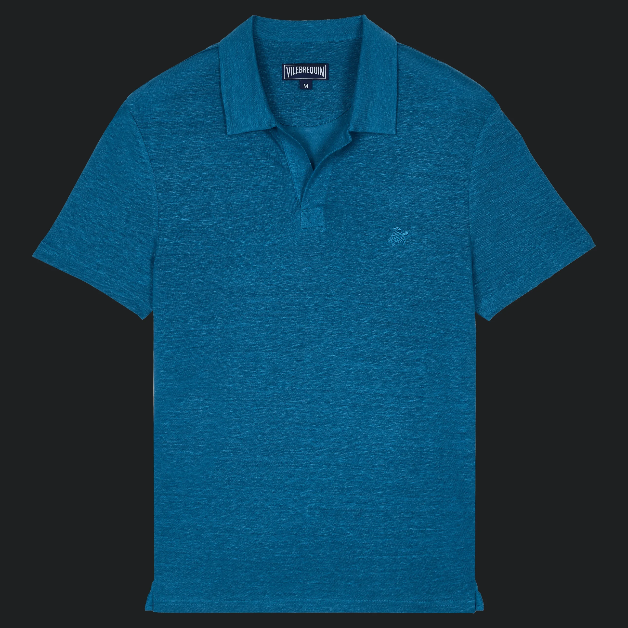 Vilebrequin Men Linen Jersey Polo Shirt Solid*Men Polos