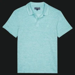 Vilebrequin Men Linen Jersey Polo Shirt Solid*Men Polos