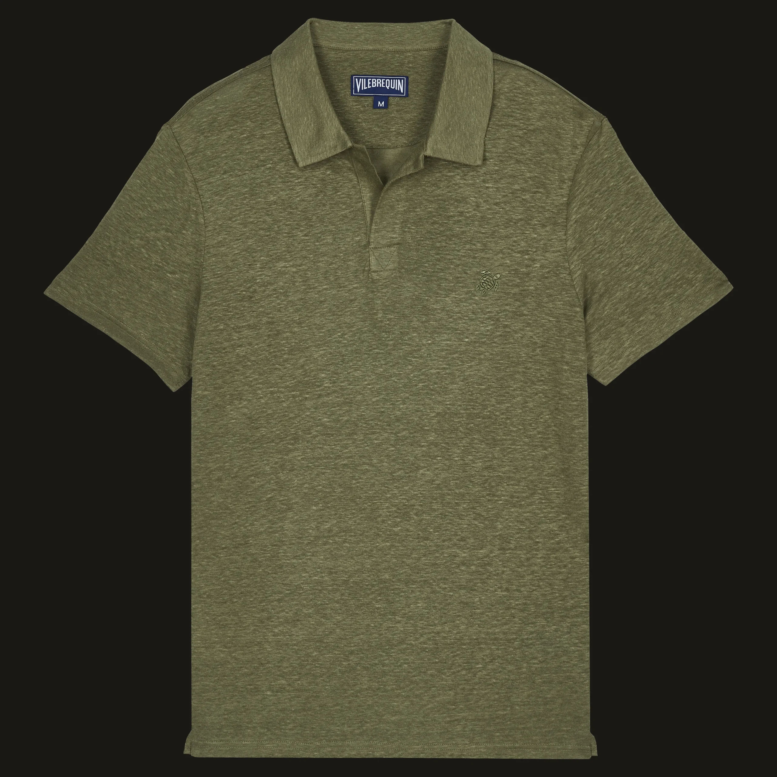 Vilebrequin Men Linen Jersey Polo Shirt Solid*Men Polos