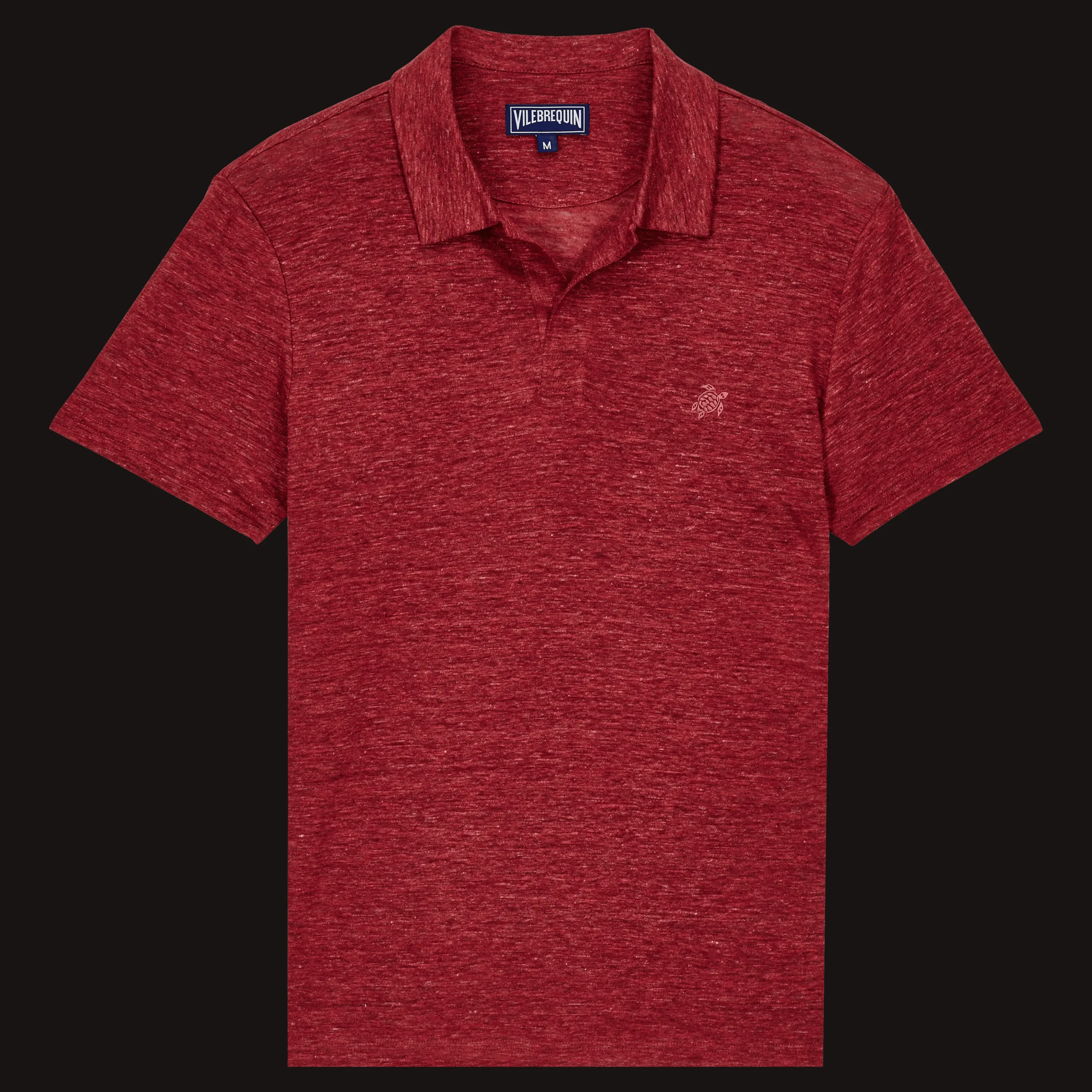 Vilebrequin Men Linen Jersey Polo Shirt Solid*Men Polos