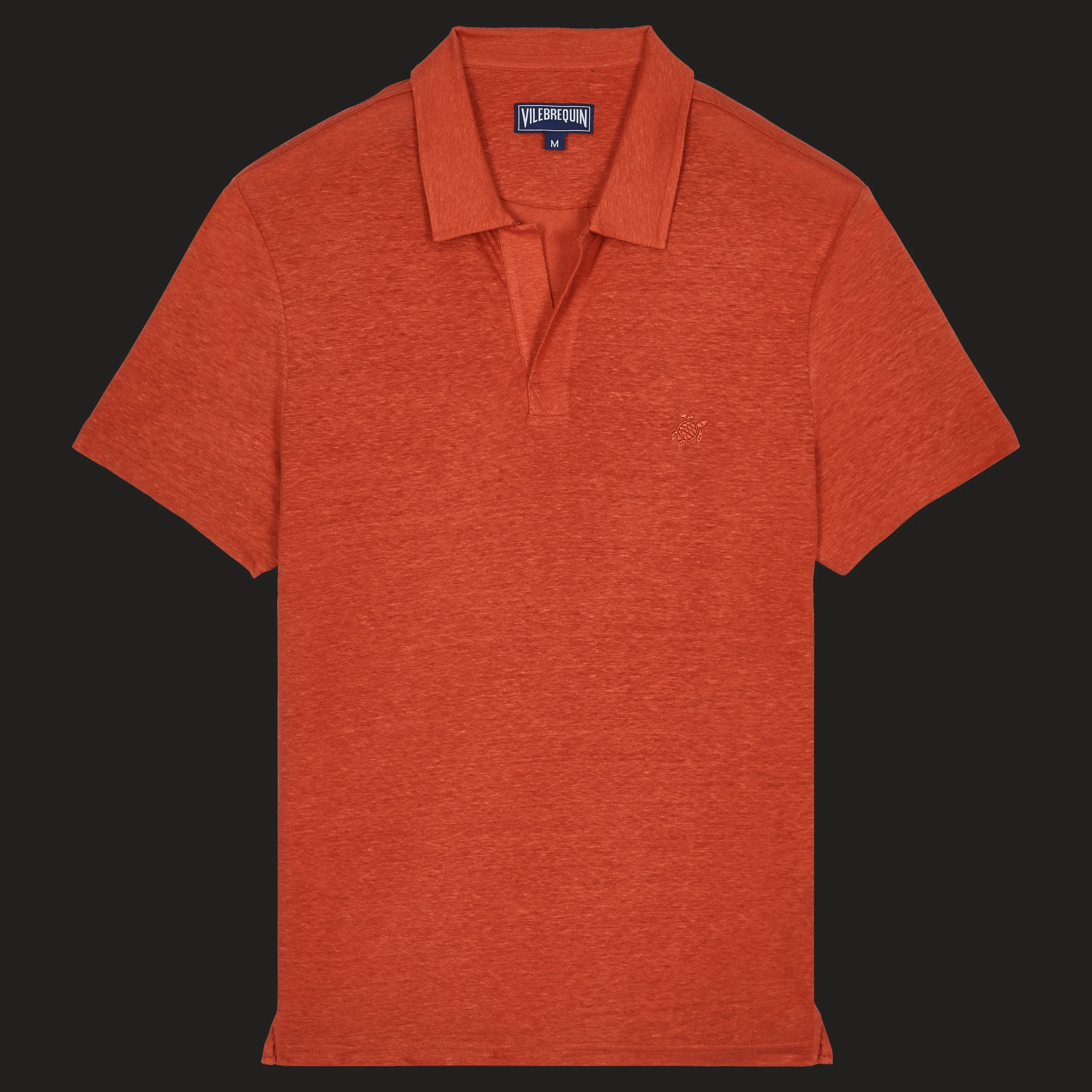 Vilebrequin Men Linen Jersey Polo Shirt Solid*Men Polos