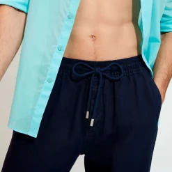 Vilebrequin Men Linen Pants Solid*Men Pants