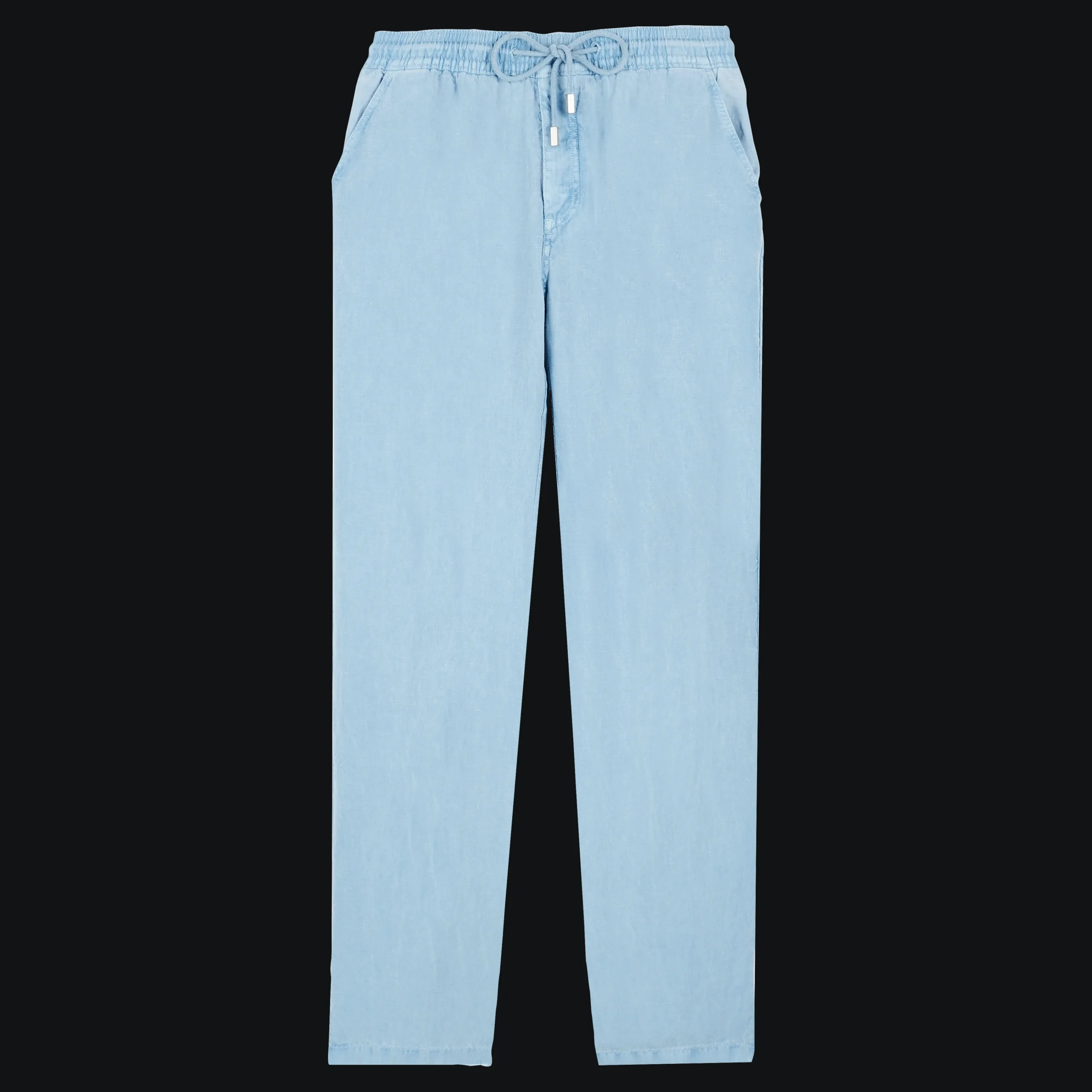 Vilebrequin Men Linen Pants Solid Mineral Dye*Men Pants