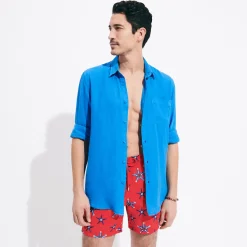 Vilebrequin Men Linen Shirt Solid*Men Shirts