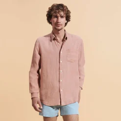 Vilebrequin Men Linen Shirt Solid*Men Shirts