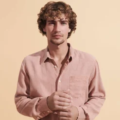 Vilebrequin Men Linen Shirt Solid*Men Shirts