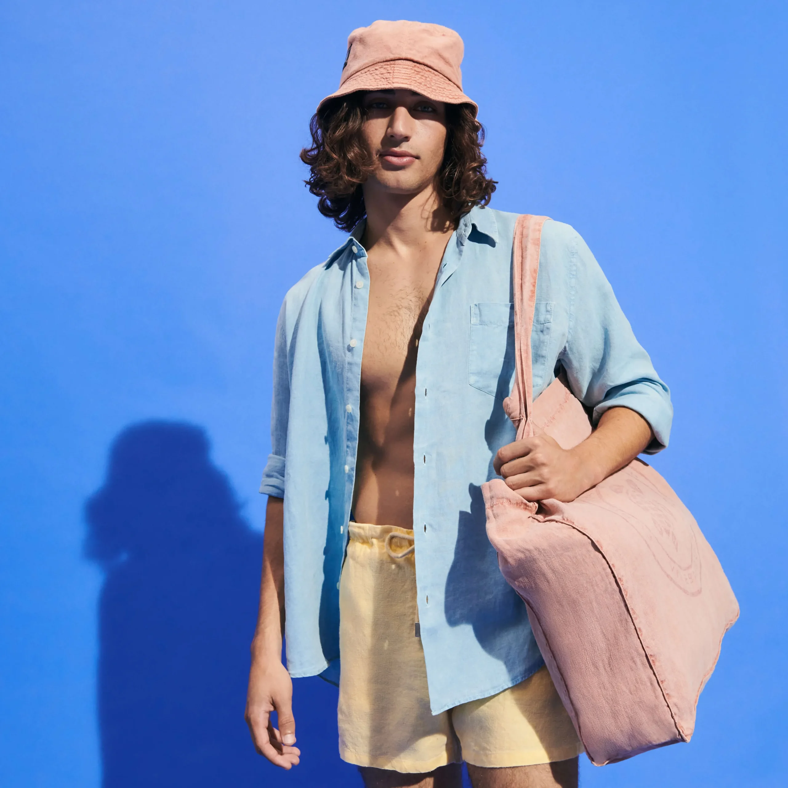 Vilebrequin Men Linen Shirt Solid*Men Shirts