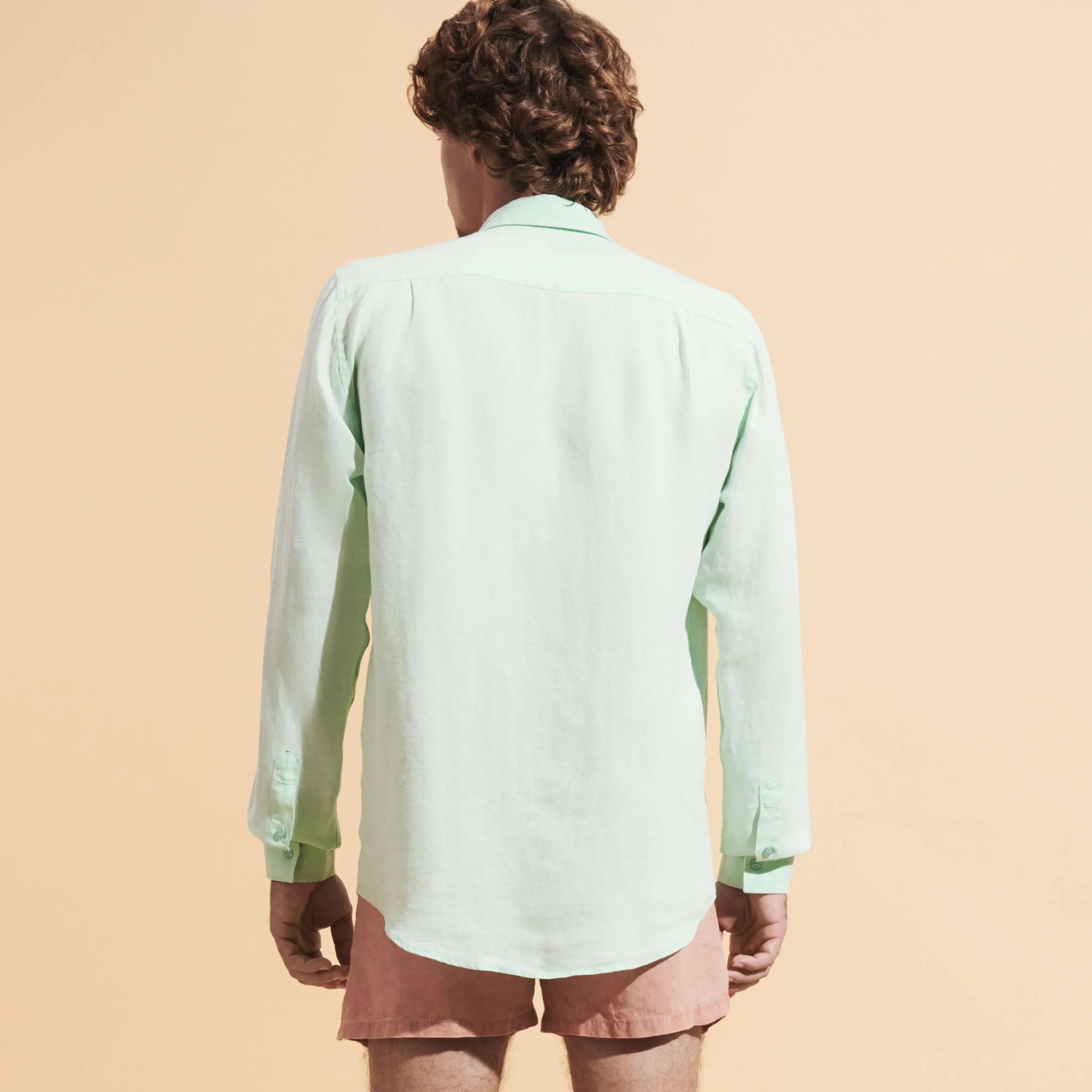 Vilebrequin Men Linen Shirt Solid*Men Shirts
