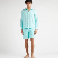 Vilebrequin Men Linen Shirt Solid*Men Shirts