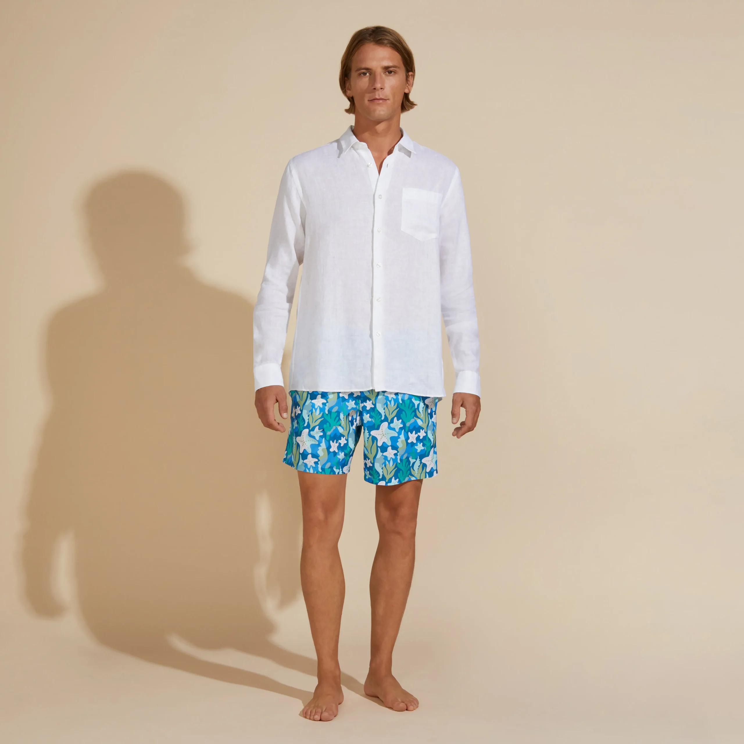 Vilebrequin Men Linen Shirt Solid*Men Shirts