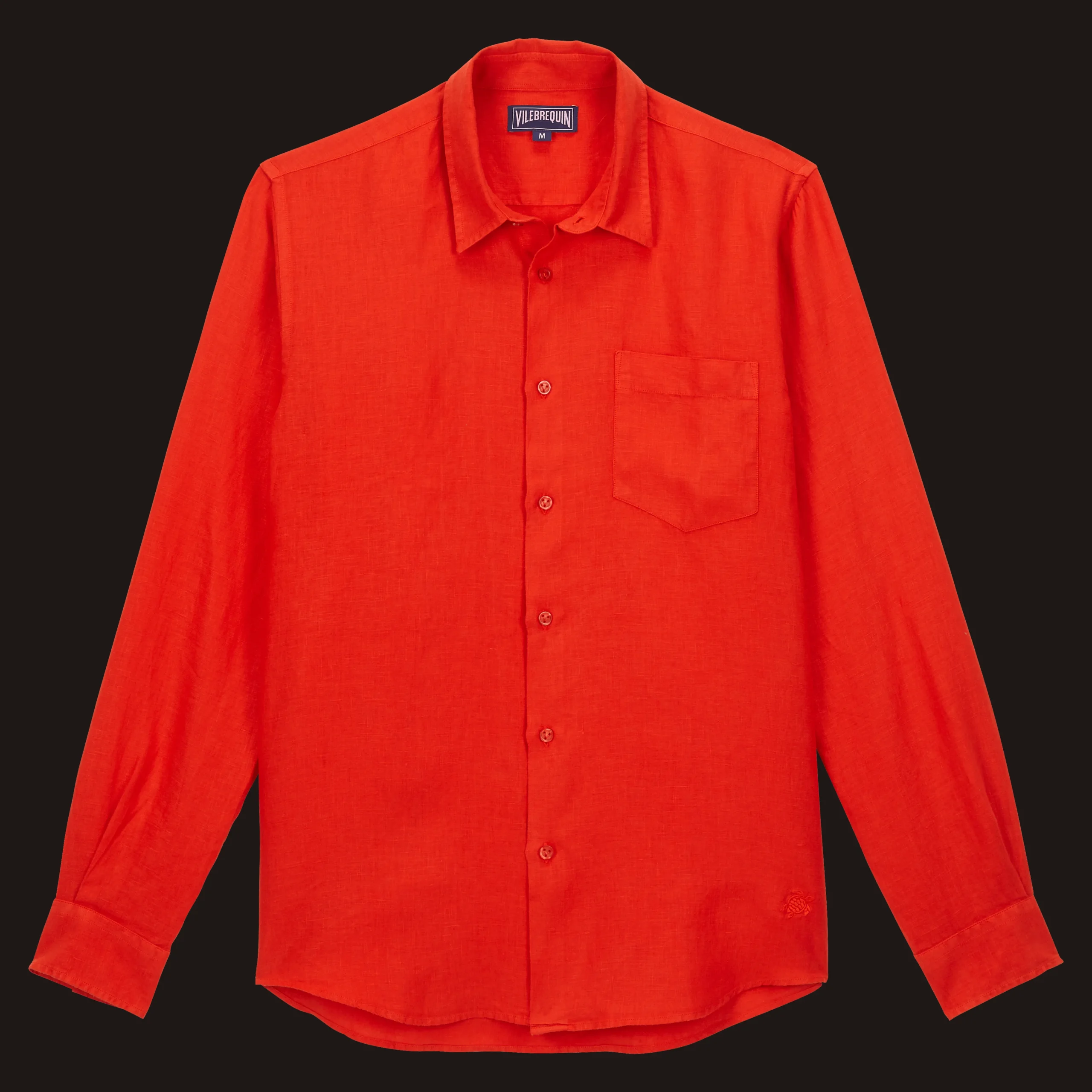 Vilebrequin Men Linen Shirt Solid*Men Shirts