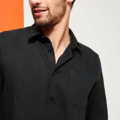 Vilebrequin Men Linen Shirt Solid*Men Shirts
