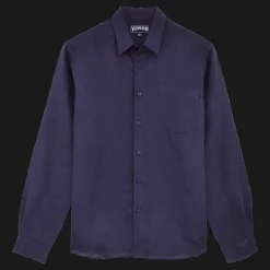 Vilebrequin Men Linen Shirt Solid*Men Shirts